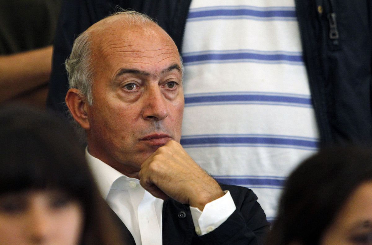 José Manuel Fernández, na súa etapa de presidente do Pontevedra C.F.