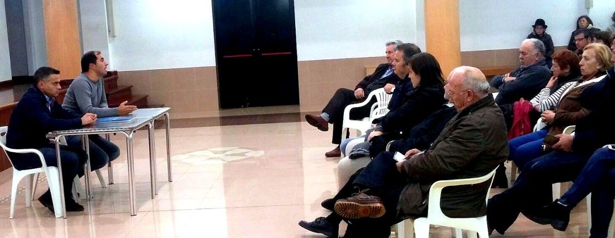 Reunión del PP de Poio con colectivos sociales