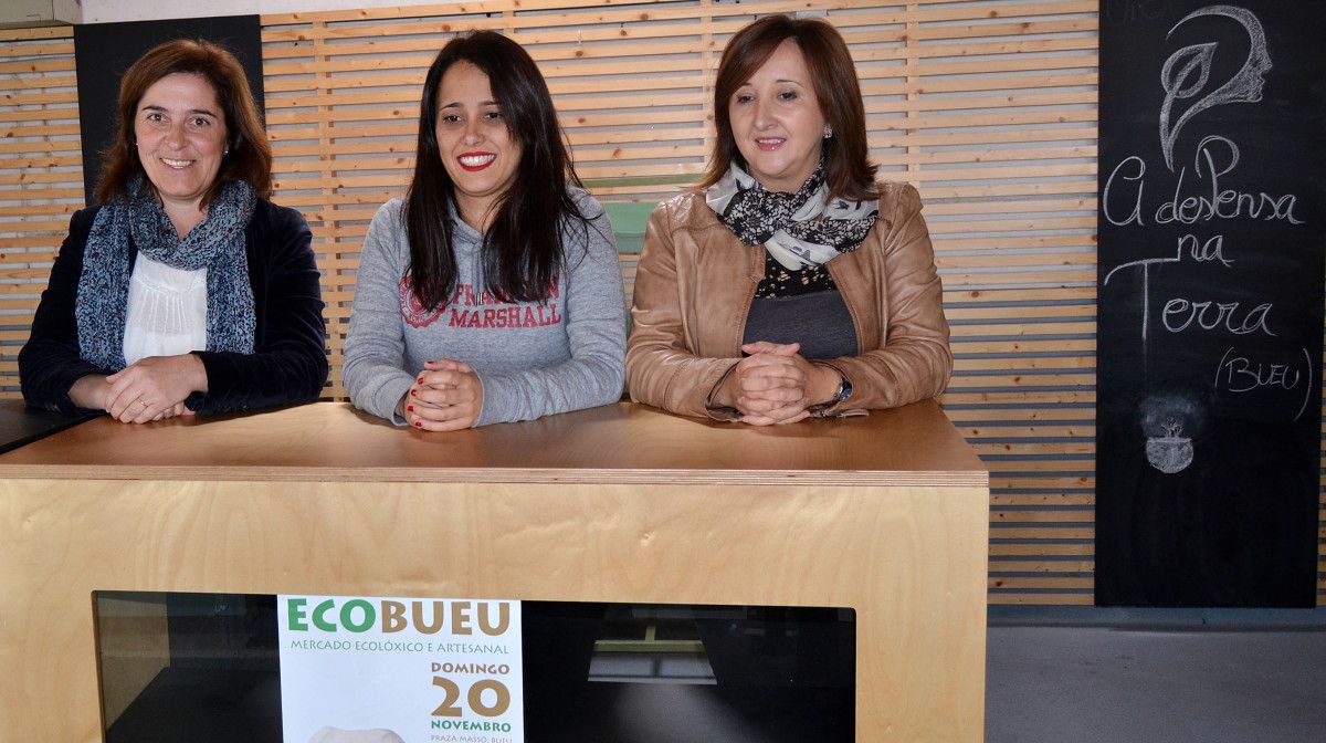 Presentación del mercado ecológico de Bueu