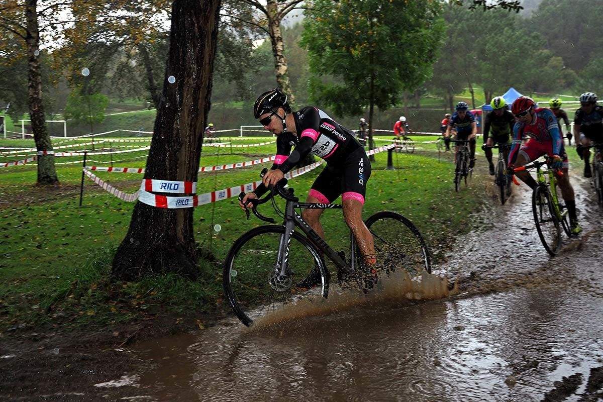 Una de las pruebas de la Copa Galicia de ciclocross