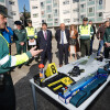 Presentación do equipo de reconstrución de accidentes de tráfico da Garda Civil de Pontevedra