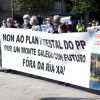 Concentración contra o Plan Forestal de Galicia