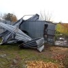 Daños causados por el tornado en Castrelo