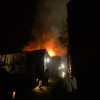 Incendio en "O Cortello" al lado de la Basílica de Santa María