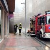 Incendio en un garaje de la calle Cruz Gallástegui