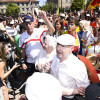 Pantalla xigante na Ferrería para apoiar a Tere Abelleira na final do Mundial 