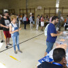 Xente votando en Pontevedra nas eleccións xerais do 23X
