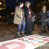 Acción del Consello das Mulleres Novas de Pontevedra con motivo del 25-N