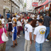 Ambiente en las calles y plazas en la Feira Franca 2023