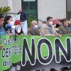 Manifestación en Cerdedo contra os parques eólicos