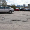 Mal estado del aparcamiento disuasorio ubicado frente al Pabellón Municpal