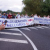 Protesta da veciñanza de Monte Porreiro contra a peonalización