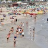 Jornada de buen tiempo en la playa de Silgar