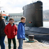 Jornada de puertas abiertas en la Escuela Naval para conocer el submarino Mistral