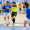 Partido entre Marín Futsal y Melilla en A Raña