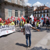 Manifestación en la tercera jornada de huelga del sector del metal en Pontevedra