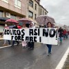 Manifestación en Cerdedo contra os parques eólicos