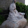 Presentación de la estatua de la "monxa do Penedo"