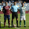 Partido de liga entre Pontevedra CF y Guijuelo en Pasarón