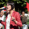 Acto de peche da campaña do 25-S do BNG con Ana Pontón en Pontevedra
