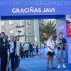 Homenaje a Javier Gómez Noya tras la carrera élite masculina de la Gran Final de las Series Mundiales de Triatlón en Pontevedra