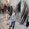 Inauguración de la escultura de Soledad Penalta en la Deputación