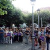 Concentración contra as violencias machistas en Cuntis tras o crime de Vilalba
