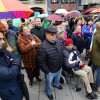 Acción 'Baixo o mesmo paraugas' por el Día Internacional de las Personas con Discapacidad