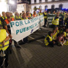 Manifestación de Ence por las calles de Pontevedra
