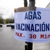 Xornada de vacinación de covid no Recinto Feiral de Pontevedra