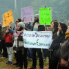 Manifestación en Soutomaior contra o trasvase do Verdugo