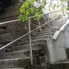 O Concello repara as escaleiras que permiten acceder a Rosalía de Castro dende o río dos Gafos