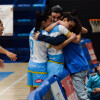 Partido de liga entre Marín Futsal e Alcorcón na Raña