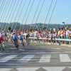 Campionato de España de tríatlon sprint disputado en Pontevedra