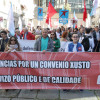 Manifestación de la central sindical CIG por el primero de mayo de 2018