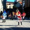 Pantallas de Xinzo de Limia nas rúas de Pontevedra