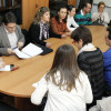 Reunión de las instituciones implicadas en el saneamiento de la ría de Pontevedra