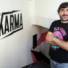 Marcos Rivas, na Sala Karma