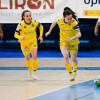 Partido de liga entre Marín Futsal y Alcorcón en A Raña