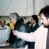 Fotos dos actos realizados en 1992 con motivo da inauguración do Bosque de Colón en Poio