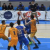Partido entre Peixe Galego y Club Ourense Baloncesto en A Raña