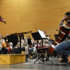 Ensaios do concerto de Aninovo no Pazo da Cultura de Pontevedra