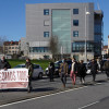 A hostalería de Pontevedra retoma as protestas nun día de manifestacións por toda Galicia 