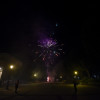 Fogos de artificio sorpresa no paseo de Montero Ríos