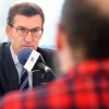 Alberto Núñez Feijóo, en la entrevista en PontevedraViva Radio