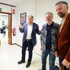O alcalde de Pontevedra recibe a David Sim e a Ola Gustafsson