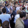 Mariano Rajoy percorre a Alameda de Marín en campaña electoral