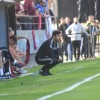 Jesús Ramos en el partido de liga entre Celta B y Pontevedra en Barreiro de la temporada 19/20