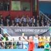 Partido entre Galicia e Irlanda en la Fase Final de la Copa de Regiones UEFA