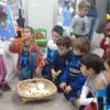 Niños de la ludoteca de Poio participan en el proyecto divulgativo sobre el Parque Nacional das Illas Atlánticas	